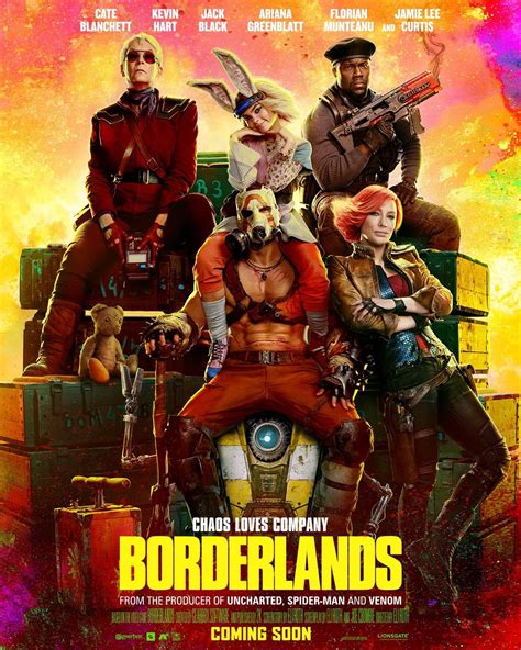 Borderlands director Eli Roth and Gearbox founder Randy Pitchford dive into their upcoming movie, reveal exclusive poster, and a sneak peek at the first trailer.